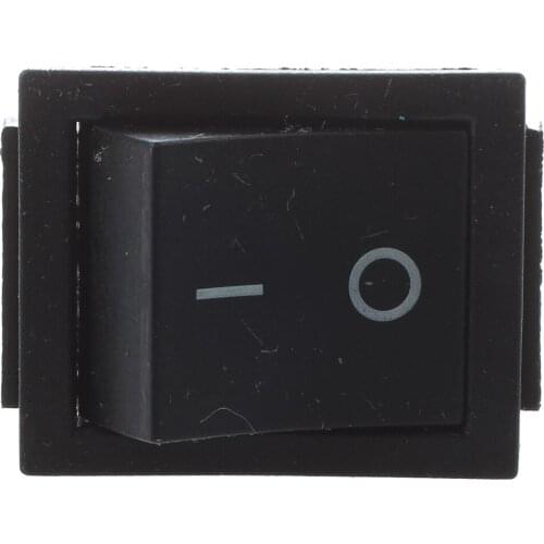 Top quality 2 Pcs Black 4 Pins DPST On/Off Rocker Switch AC 250V/15A 125V/20A