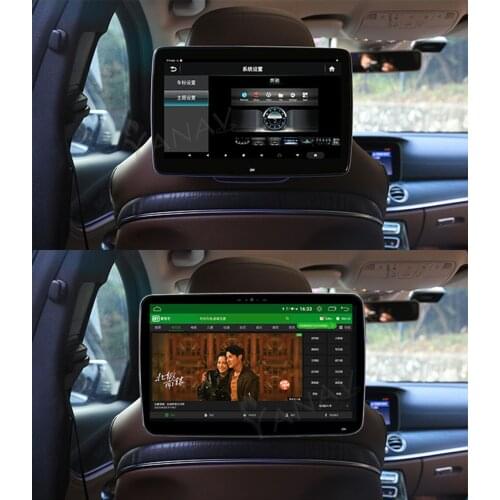 10 Inch Car Headrest Monitor For Mercedes BENZ Auto Multimedia Support 1080P HD LCD Touch Screen with Speaker Bluetooth MP3 MP4
