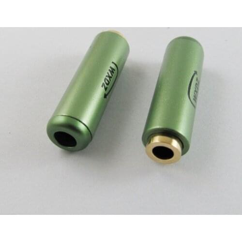 10pcs 3.5mm 3 Pole TRS Female Socket Repair Soldering Audio Earphones Connector Purple/Green