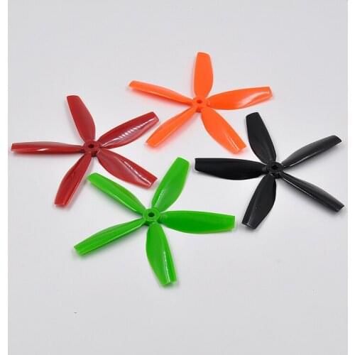6 Pairs 5040 Edition 5 PC Blade Propeller CW CCW Para QAV250 ZMR250 RC Multicopter Parte
