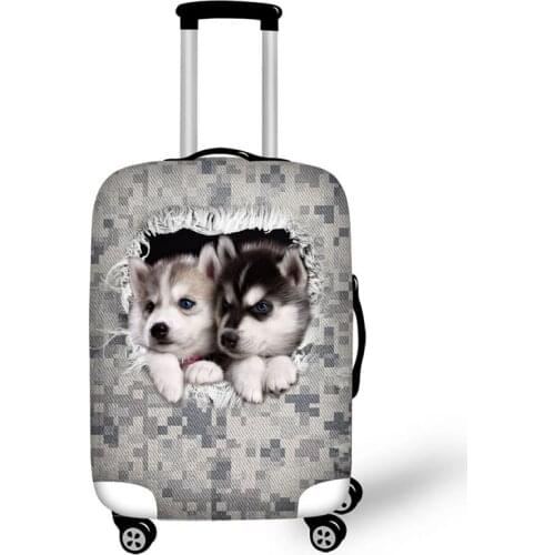 Case Cover Thick Elastic Luggage Protective Cover Zipper Suit For 18-30 inch Trunk Case Travel Suitcase Covers Bags