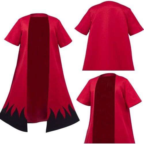 Kids Children Cosplay Uzumaki Cloak Kimono Cardigan Robe Costume