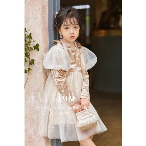 Princess Girls autumn Dress 2021 Autumn lace Children Christmas Dress Printed Kids Dresses for Girls Clothing good quality