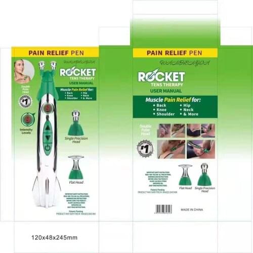 Electronic Strong Effect Acupuncture Pen Electric Meridians Laser Therapy Heal Massage Pen Meridian Energy Pen Relief Pain Tools