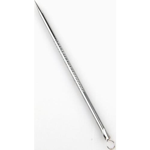 1pc Stainless Steel Extractor Blackhead Remover Needles Dots Cleaner Acne Blemish Remover Needles Black Spots Pore Cleanser