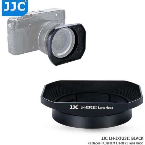 JJC Square Camera Lens Hood 62mm Thread Size for FUJINON LENS XF 23mm F1.4 R/XF 56mm F1.2 R/XF 56mm F1.2 R APD Replaces LH-XF23