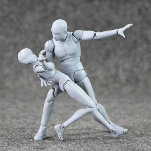 Movable Joint Naked Baby Mens and Womens Human Body Hand-Made Figma Doll Art Painting Sketch Cartoon Model Special Offer