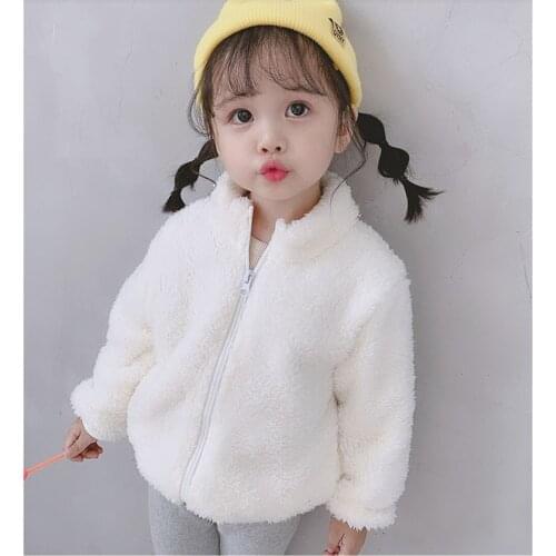 0-4T 1pc Toddler Girl Clothes Coat Winter Warm Outwear Jacket Kids baby boys girls fleece jacket winter warm coat 2019 new