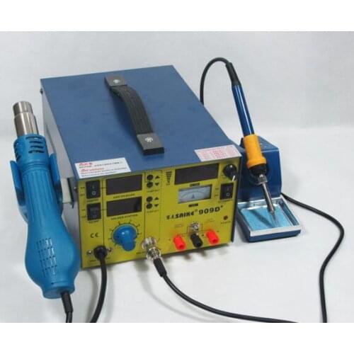 3 in 1 Hot Air Gun 110V/220V Soldering Station Hot Air Gun Solder Iron SMD BGA Rework Desoldering Welding Repair Tools