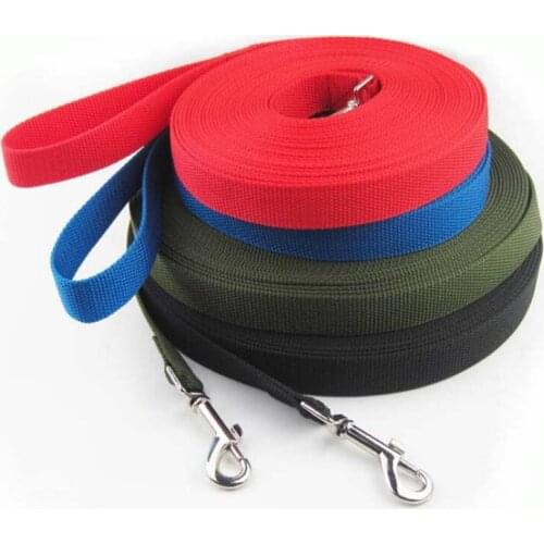 Pet dog leash nylon Leash for dogs Walking 2m 5m 10m 4 colors Training Lengthen Leash Cats Dogs Harness Collar Leash Strap Belt
