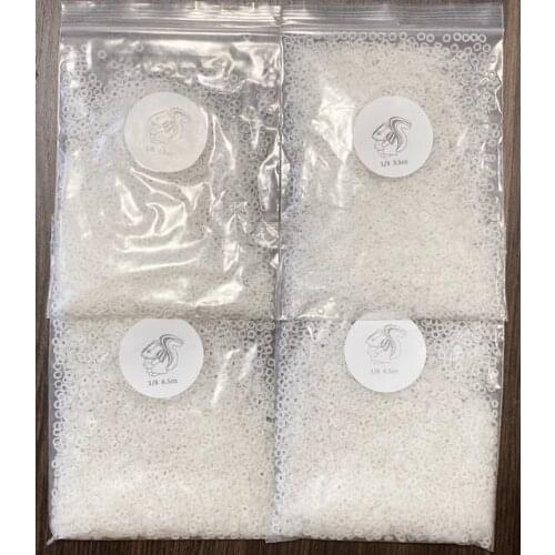 1/8" Dental Orthodontic Elastic Bands Braces Elastics Ties Clear Color 5000/Bag 2.5 3.5 4.5 6.5OZ