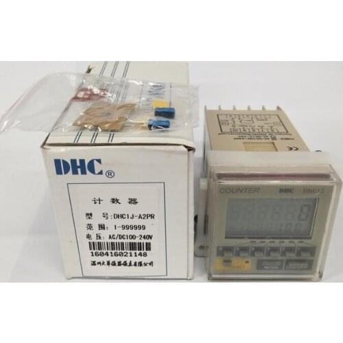 Wenzhou Dahua DHC1J-A2PR Intelligent DC100-240V Two Set Output Counter Meter Meter