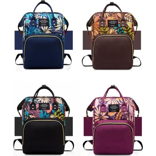 Diaper Bag Backpack Waterproof Travel Back Pack Maternity Baby Nappy Changing Bag Ideal for Mom and Dad, Large Capacity