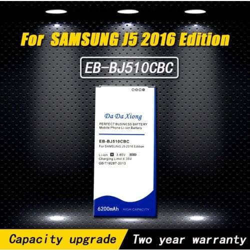 High quality 6200mAh EB-BJ510CBC Li-ion Phone Battery for Samsung J5 2016 Edition j5109 j5108 J510 Phone battery