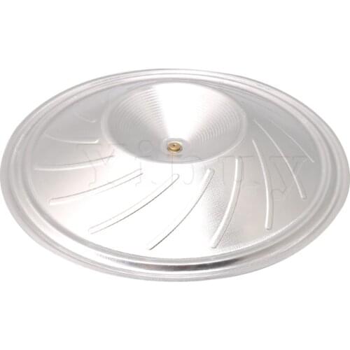 Yibuy Silver Aluminum Resonator Cone for Dobro Resophonic Resonator Guitar