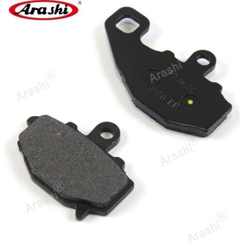 Arashi Rear Brake Pads For KAWASAKI ER-6f / ABS 2006 - 2015 Motorcycle Brake Discs Rotors Pad ER6F 2007 2008 2009 2010 2011 2012