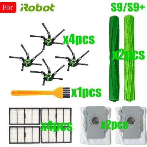 Replacement Parts Compatible with For iRobot Roomba s9 (9150) s9+ s9 Plus (9550) S Series Wi-Fi Connected Robot Vacuum Cleaner