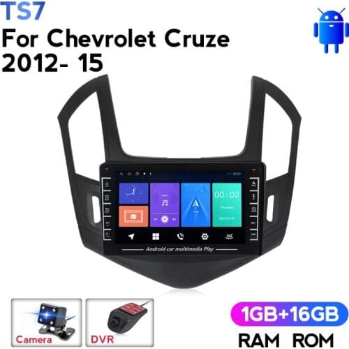 HD IPS Android Car Radio Multimedia Video Player Navigation GPS No 2 Din DVD for Chevrolet Cruze 2012 2013 2014 2015 Camera DVR