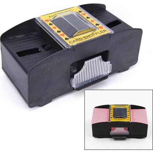 Automatic Poker Card Shuffler Battery Operated Game Playing Shuffling Machine