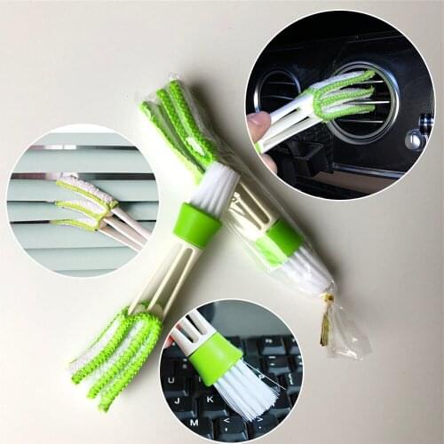 Car Multifunction Cleaning Brush For Toyota C-HR Matrix Mirai FUN WAY AURIS JPN Taxi AVALON Century Rush Fortuner Harrier SEQUOI