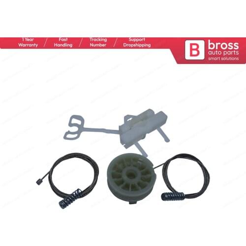 Bross BWR5180 Window Regulator 51723317, 51899290, 51765574, 51786728, 51723315 Repair Set Front Right for Fiat Punto 199