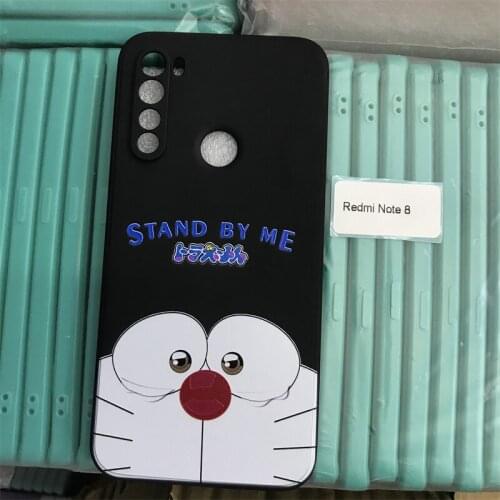 Liquid state Doraemon Face Phone Case For Xiaomi Redmi Note 9 4G Note 10 Pro 5G Redmi 9T cartoon TPU colored drawing Back Cover
