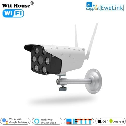 EWelink 1080P PTZ IP Camera Wifi Outdoor Speed Dome Wireless Wifi Security Camera Pan Tilt 4X Digital Zoom 2MP Network CCTV
