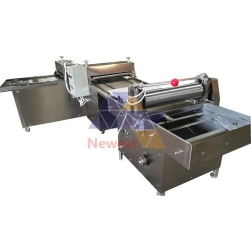 Stainless steel contractionery production line cake cutting machine muesli bar forming machine