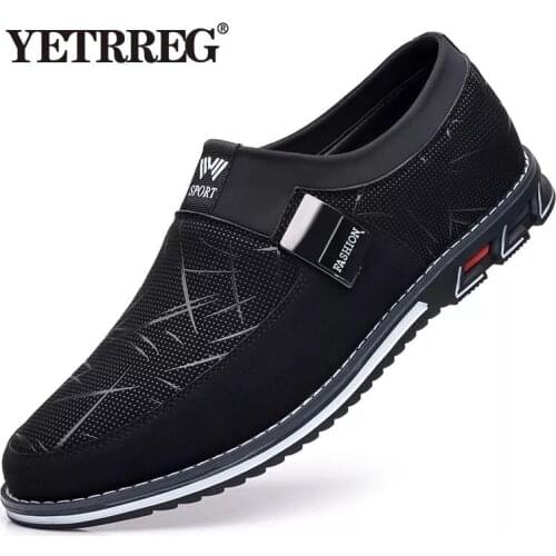 New Brand Mens Casual Shoes High Quality Wedding Dress Shoes Fashion Soft Men Driving Shoes Breathable Sneakers Boat Shoes