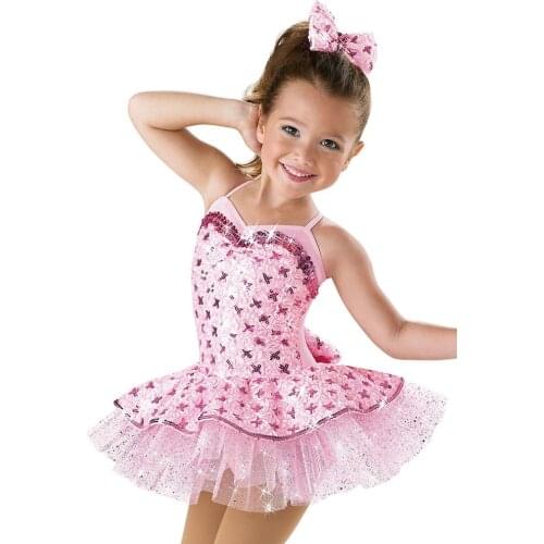 2018 New Childrens Princess Dress Dance Skirt Cute Costume Female Performance Layered Tutu Ballet Dancewear B-2371