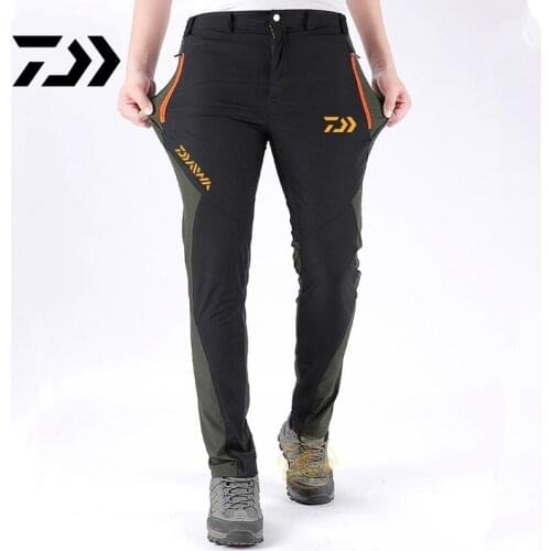 2021 New Daiwa Fishing Pants Waterproof Clothes Hiking Durable Outdoor Hunting Men Pants Tactics Trousers Fishing Clothing