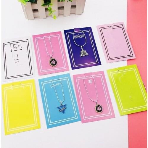 KPOP TWICE PRODUCT X1 NCT SEVENTEEN necklace Peripheral Bag Charm New women necklace jewelry wholesale