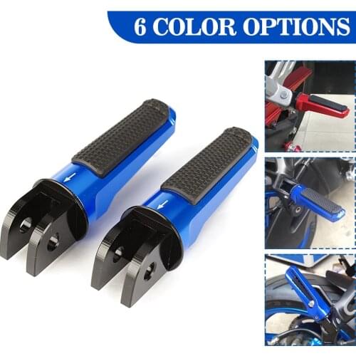 Motorcycle CNC Footrests Foot Pegs Foot Rest Front for SUZUKI GSR 600 700 GSX R125 R600 R750 R1000 S125 S750 S1000 S1000F KATANA