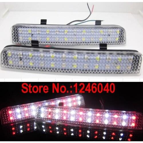 Clear lens Rear bumper reflector light tail fog light brake stop reverse lamp for Land Rover Range Rover Freelander LR2 L322