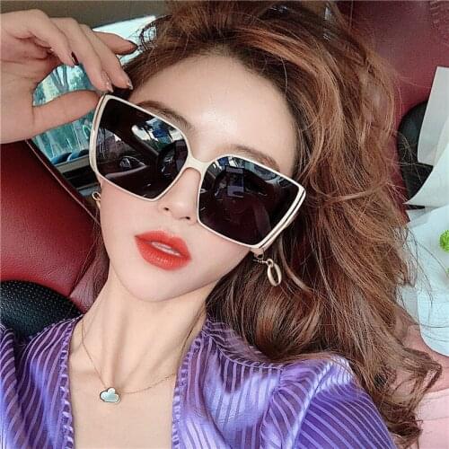 RMM New brand sunglasses Square glasses Personalized cat eyes Colorful sunglasses trend versatile sunglasses uv400