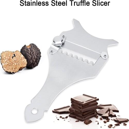 Stainless Steel Truffle Cheese Knife Slicer Adjustable Blade Chocolate Shaver Wavy Blade Dessert Cutter Knife Kitchen Gadgets