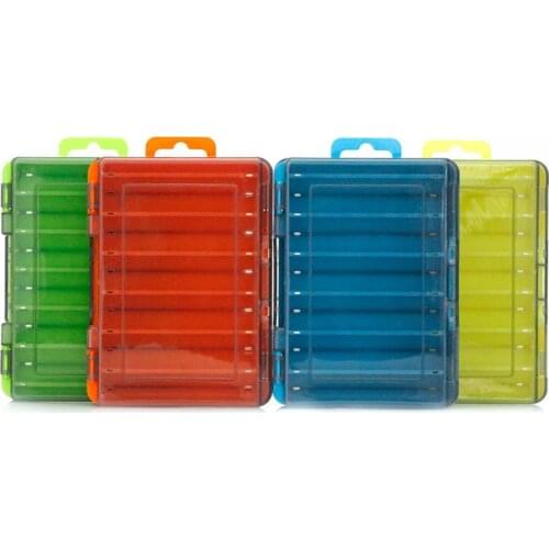 1PC Fishing Tackle Box Double-sided Fishing Tackle Box Lure Bait Hook Accessories Storage Organizer for Carp Bait Box