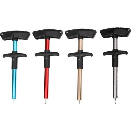 17cm T Shaped Fish Hook Remover Hooks Detacher Extractor Fishing Safety Terminal Tackle Outdoor Portable Hook Remover Tools
