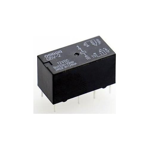 2PCS G5V-2 DC 12V Omron Electronic Components Relay PCB DPCO UL CSA