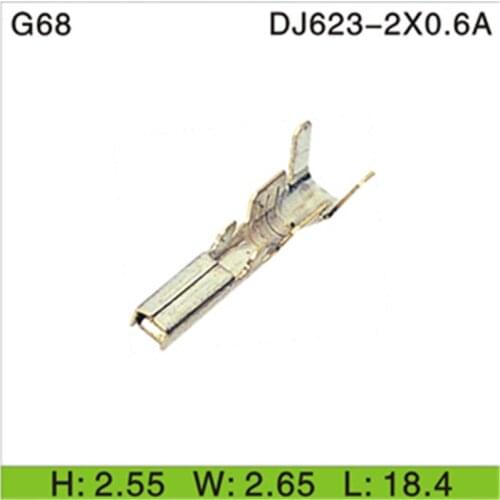 Free shipping 1000pcs Car Electronics & Motorcycle Accessories & Parts G68 female terminal connector