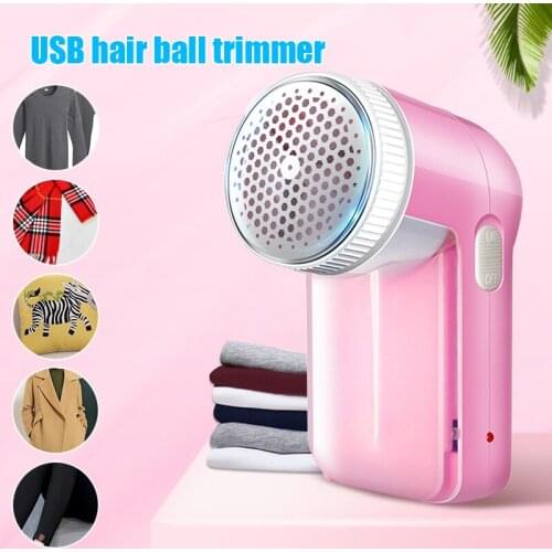 Electric Lint Remover Fabric Hair Ball Shaver USB Rechargeable for Sweater Clothes Home AUG889