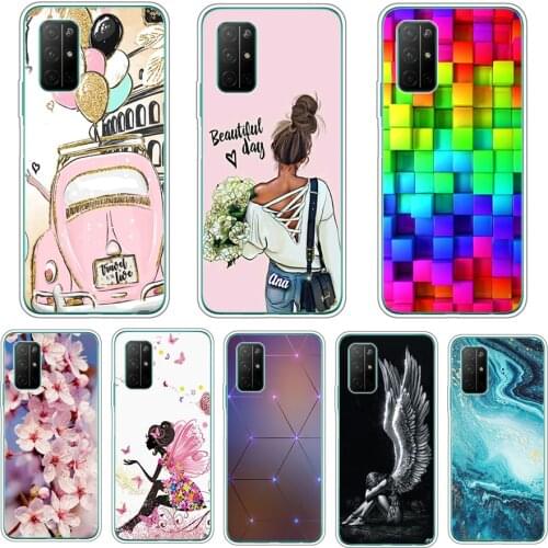 For Huawei honor 30S Case Silicon Phone Case For Honor 30S 6.5" Cover CDY-NX9A CDY-NX9B Russian version Back Cover
