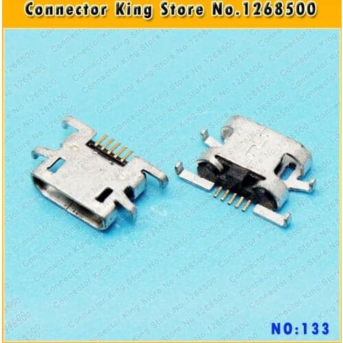 ChengHaoRan 5-200PCS Micro 5P USB jack for HUAWEI Lenovo USB Charging Charger Port Connector Dock Socket ,MC-133