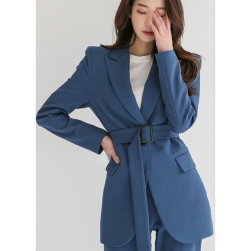 Womens Plus Size M-5XL Elegant Female Pants Suits Autumn and Winter New High-quality Ladies Jackets Two-piece Slim Trousers