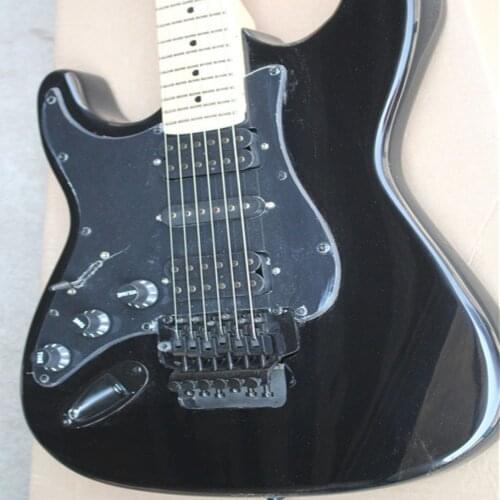 Factory store, classic electric guitar, customizable, black paint, free transportation