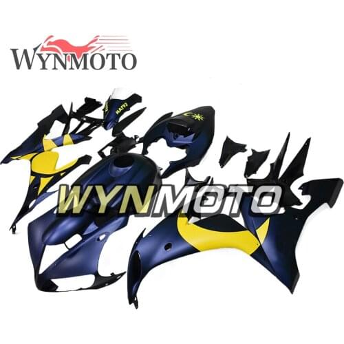 Black Yellow Sun and Moon Design Fairing Kit For Yamaha YZF1000 R1 2004 2005 2006 04 05 06 Injection Plastic Motorcycle Bodywork