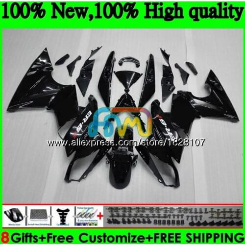 Body Kit For KAWASAKI 650R ER 6 F 650 R ER6 F 09-11 31BS.17 ER 6F 650-R ER-6F ER6F 09 Factory black 10 11 2009 2010 2011 Fairing