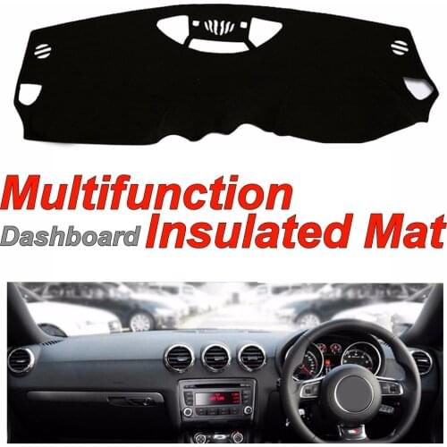 Dashboard Mat Insulated Original Factory Shape pad Protection Cover Carpet Dashmat Special Model For Audi TT TTS 8J 2006~2014