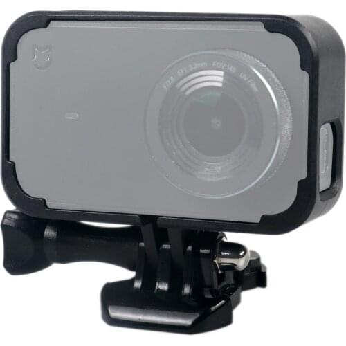 For Xiaomi Mijia Small Camera Protective Frame Mount with Buckle Basic Mount Screw for Mijia Mini 4K Sport Camera