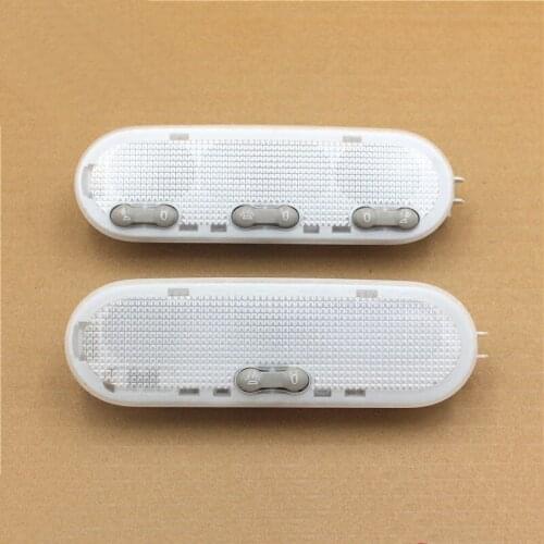 Dome Light Reading For Nissan Qashqai Sunny March 3-Botton 1-Botton For Renault Dacia Auto Interior Reading Lamp Reading Lights